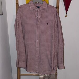 Polo by Ralph Lauren Red and blue Check Button-Down Shirt